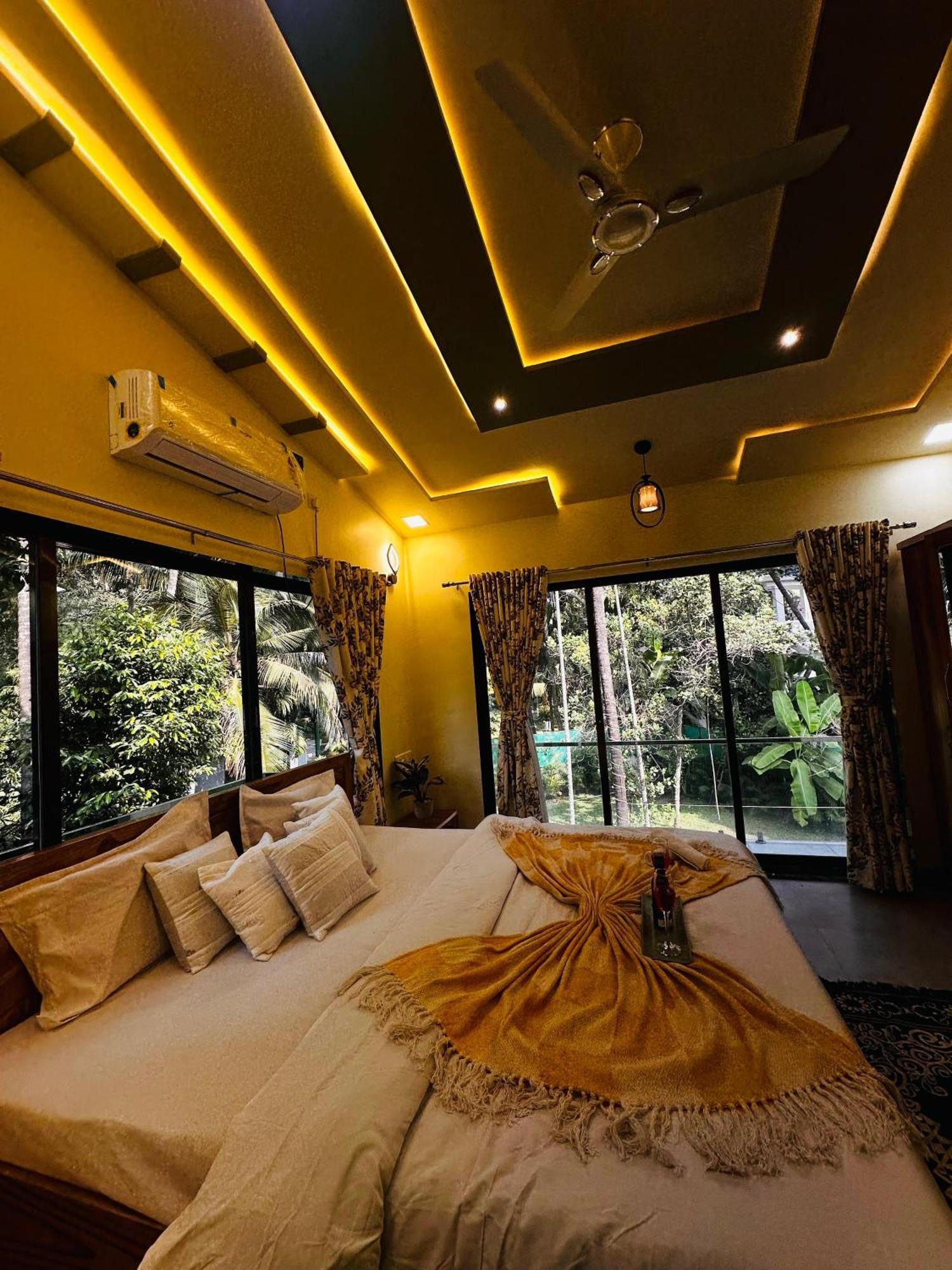 Seas The Day Luxurious 5Bhk Villa 2Min From Awas Beach With Huge Private Pool Alibag Exterior photo